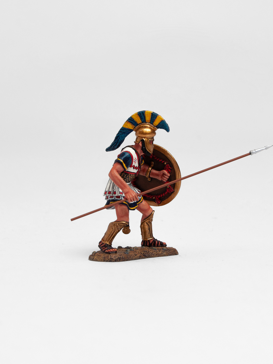 AG037 Hoplite Crouching w/Spear by King and Country 